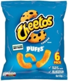 Cheetos Puffs Cheese Multipack Crisps 6x13g