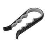 Chef Aid Easy Grip Multi-Opener, Gives Extra Support Opening Jars, Bottles and Ring Pull Cans, Anti-Slip Design