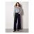 Chenille Check Ruffle Collar Shirt