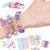 Childrens Necklace and Bracelet Making, Craft Kit for Kids, Wearable & Shareable Sticker Bracelet, Jewellery Making Craft Kit for Kids and Activity Pack for Girls and Boys, Colourful Threads, Beads
