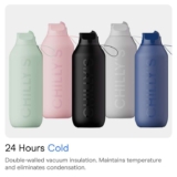 Chillys Series 2 Flip Water Bottle with Sports Lid – Vacuum Insulated Stainless Steel Water Bottle (Voucher Price)