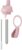 Chillys Series 2 Sports Flip Lid with Telescopic Straw and Nylon Carry Loop – Easy Flip Lid, Straw Cleaning Brush Included – Accessory Series 2 Water Bottles – Blush Pink