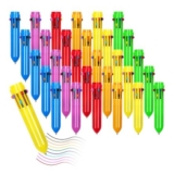 Chostky 30-Pack 10-in-1 Multicolor Retractable Ballpoint Pens 0.5mm