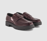 Chunky High Cut Mens Loafers – Burgundy (£21.6 with student code)