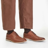 Clarks Atticus LT Mens Lace Dark Tan Leather Shoes Free Delivery on £40 Spend