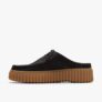 Clarks Torhill Mule Black Nubuck