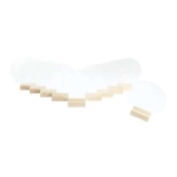 Clear Acrylic Round Table Signs 10 Pack Hobbycraft