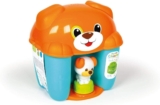 Clementoni 17294 Soft Clemmy Dog & Puppy Bucket for Babies and Toddlers, Ages 6 Months Plus, Multi-coloured