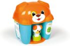 Clementoni 17294 Soft Clemmy Dog & Puppy Bucket for Babies and Toddlers, Ages 6 Months Plus, Multi-coloured