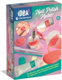 Clementoni IDEA Nail Polish Maker, Polush Maker Kit for Girls 8 Years, 75117