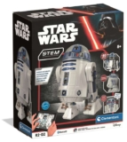 Clementoni R2-D2 Robot Star Wars Inspired Buildable Robot with LED Lights, Sounds, and Coding App