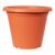 Clever Pots round Plant Pot with Reservoir Terracotta 40cm
