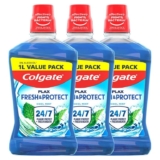 Colgate Plax Cool Mint Mouthwash 3 x 1L