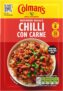 Colmans Midweek Meals Chilli Con Carne Meal Maker mix with a blend of herbs and spices for a protein-boosting meal 50 g