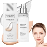 Colour Changing Foundation, Foundation for Mature Skin, Hydrating Coverage, Create a flawless and delicate makeup look, Face Primer Suitable for Light to Medium Tones 30ML