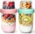ComSaf Overnight Oats Container 480120mL, 2 Pack, 16oz – Extra 5% When Buying 2 Rachels choice-europe / FBA