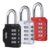 Combination Padlock, 3 Pack Diyife 4 Digit Lock Combination