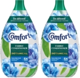 Comfort Botanical Heavenly Fresh Fabric Conditioner softener 960 ml (64 washes) (Pack of 2)