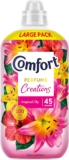 Comfort Perfume Creations Tropical Lily Fabric Conditioner Softener with Motion-Activated Fragrance Technology 100 Days of Freshness 45 washes (1.35 L)