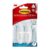 Command Bath Designer Hooks, White, Water Resistant – 2 Medium Hooks and 4 Adhesive Strips £2.92 s&s
