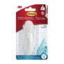 Command W17082 Waterproof Plastic Hooks white – £5.28 S&S