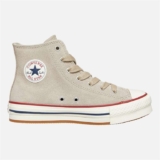 Converse Junior Chuck Taylor All Star Lift Platform Hi Suede Trainers, sizes 3.5 and 4.5
