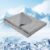 Cooling Blanket for Night Sweats, Summer Cool Throw for Hot Sleepers, Q-Max > 0.45 Cool Fiber for Bed Sofa Chair Travel Adult Kid or Menopause, Lightweight, Twin/Single Size, 150x200cm, Grey