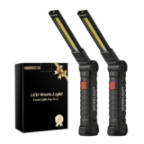Coquimbo 2-Pack Work Light LED Torch, 360 Rotate, Magnetic Hook