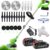 Cordless Strimmer Electric Grass Trimmer 21V MAX Lawn Edger Cutting Width 15 cm, Brush Cutter with 4 Types Blades, Garden Strimmer Weighs Just 1.3 kg Suitable for Women and the Elderly