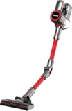 Cordless Vacuum Cleaner, Stick Vacuum, Long Runtime, Powerful Suction for Home Pet Carpet Floor, Anti Hair Wrap, Rechargeable Battery (red)