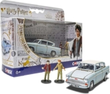 Corgi Diecast Model Vehicles – Harry Potter Enchanted Ford Anglia w/Harry and Ron Figures