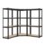 Corner Shelf 4-Tier, Garage Shelving, Heavy Duty