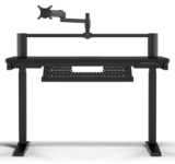 Corsair Platform:4 Elevate Electric Standing Desk, 120cm x 76cm, Adjustable Height