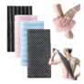 Cosiesnest 4-Pack Exfoliating Washcloths, Extra-Long, Double-Sided