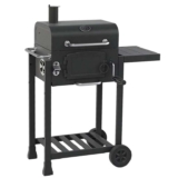 CosmoGrill Outdoor Jr. Smoker Barbecue Charcoal Portable BBQ Grill