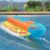 Costway Inflatable Banana Boat Tube with Cover