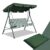 Costway Replacement Canopy For Swing Seat 2 & 3 Seater Sizes 114 x 168cm-Green – Sold & shipped by FDS Corporation Limited
