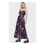 Cottage Chorus Maxi Dress BLACK/PURPLE