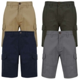 Cotton Twill Cargo Shorts with code (4 Colours available, S-XXL)