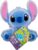 Cra-Z-Art, CRA-Z-Slimy Stitch Slime Toy- Glossy, Stretchy, Super Soft, Smooth Blue Slime with Stitch Shaped Confetti