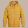 Craghoppers Mens Compresslite IX Hooded Insulating Packable Jacket Beesewax / Size: S-XL – W/Code – Free Delivery for Members