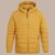 Craghoppers Mens Compresslite IX Hooded Insulating Packable Jacket Beesewax / Size: S-XL – W/Code – Free Delivery for Members