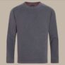 Craghoppers Mens Corey Crew Neck Jumper in Black Pepper Marl ( S – XXL ) – With DFC code free shipping with free sign up