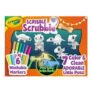 Crayola Scribble Scrubbie Glow Dino Pets – 6 Colour Pack