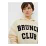 Cream Brunch Club Hoodie