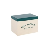 Cream KDMD Seed Packet Storage Box