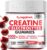 Creatine Gummies with Electrolytes, 5000mg Creatine Monohydrate, Cherry Flavour, 120 Gummies, Vegan, Gluten-Free, Non-GMO, Food Supplement, 30-Day Supply