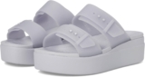 Crocs Unisex Brooklyn Bucklefrostedlowwedge Sandal