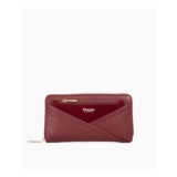 Crossover Detail Zip around Purse