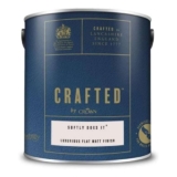Crown Crafted Luxurious Flat Matt Paint 2.5L – Various Colours